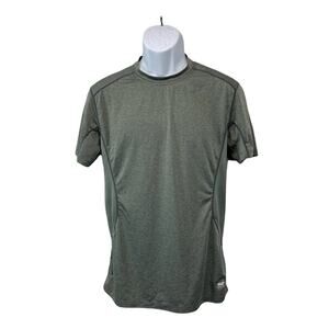 Nike Pro Combat Mens T Shirt Size Medium Fitted Gray Dri Fit Tee Short Sleeve